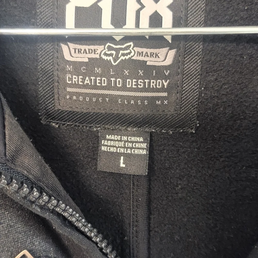 Fox Racing‎ Vintage Y2k Streetwear Racing Grunge Mens Jacket Size Large